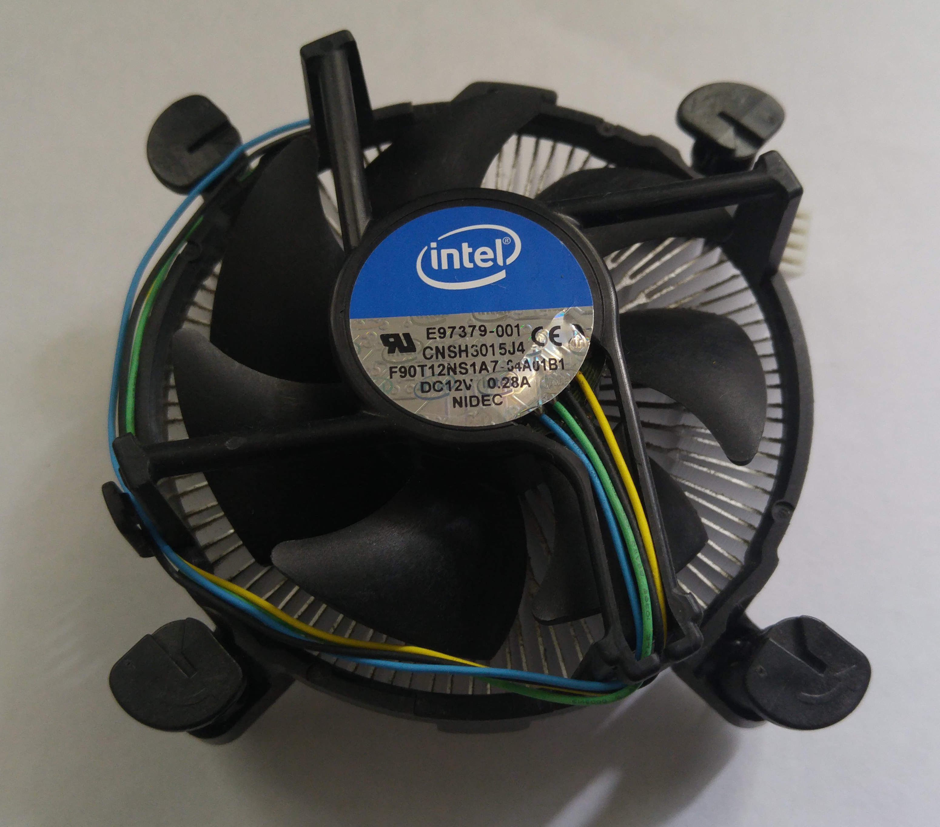 10 x Intel 1150/1151/1155/1156 Aluminium CPU Cooler Fan OEM E97379-001 – Recyclops