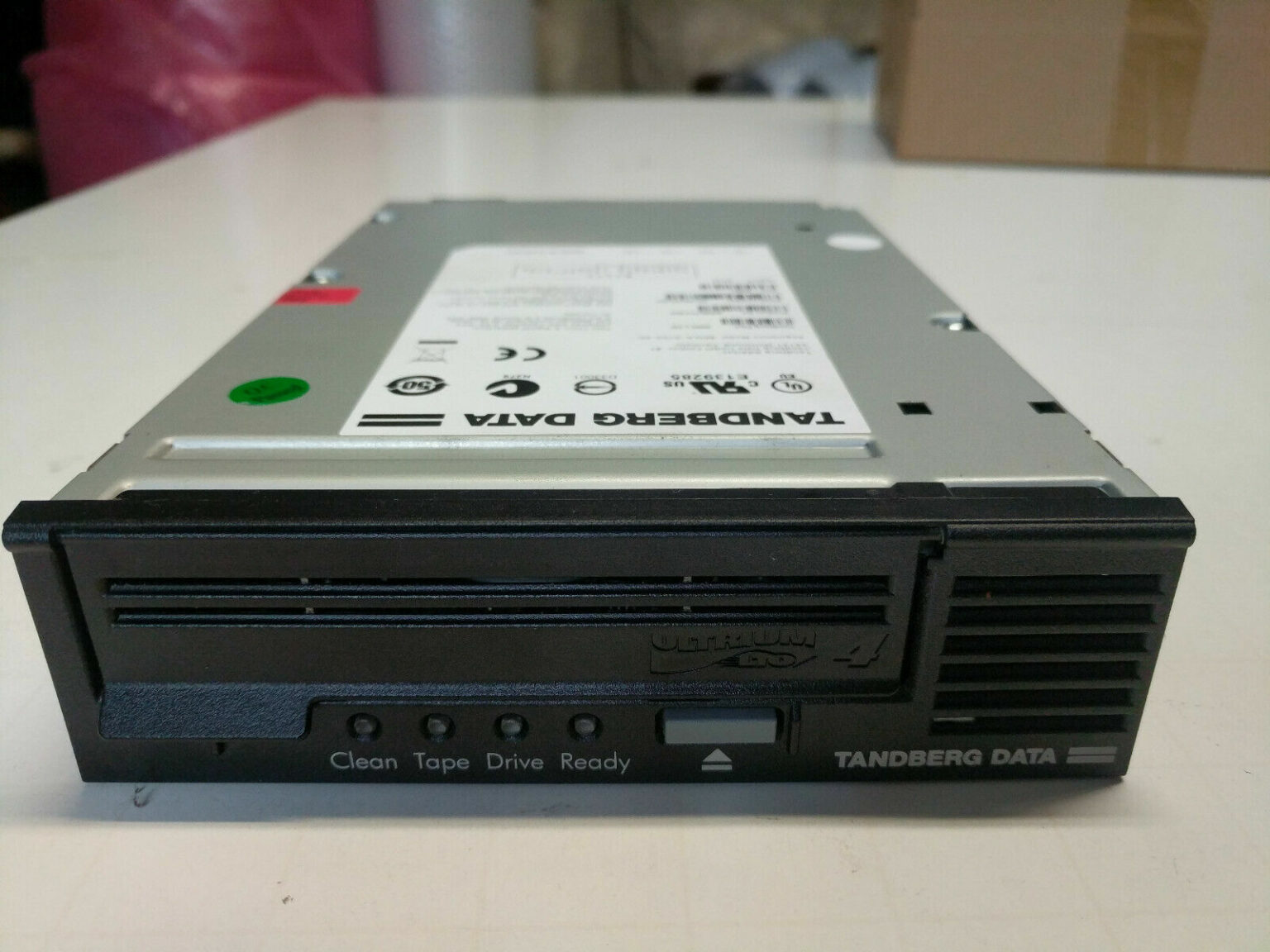 Tandberg Data Ultrium LTO4 Tape Drive with PCI-e SAS Card 800GB/1.6TB ...